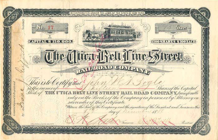 Utica Belt Line Street Railroad Co.